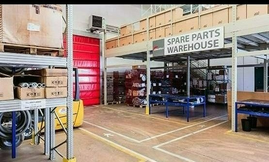 Reserve onderdelen magazijn industrie stofzuigers