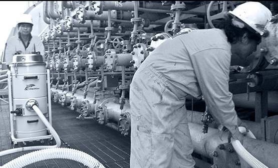 Perslucht stofzuigers voor de industrie Perslucht stofzuigers voor de industrie