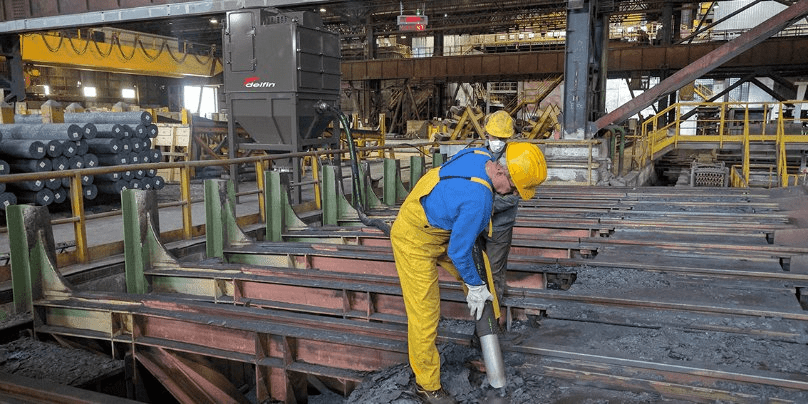 Industriële stofzuiger met lobbenpomp voor de zware industrie