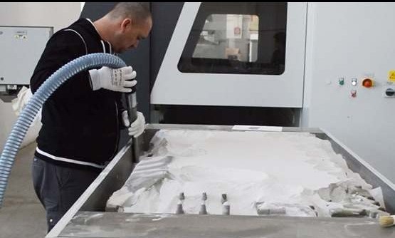 Industriële stofzuigers voor niet brandbare en niet geleidende stoffen